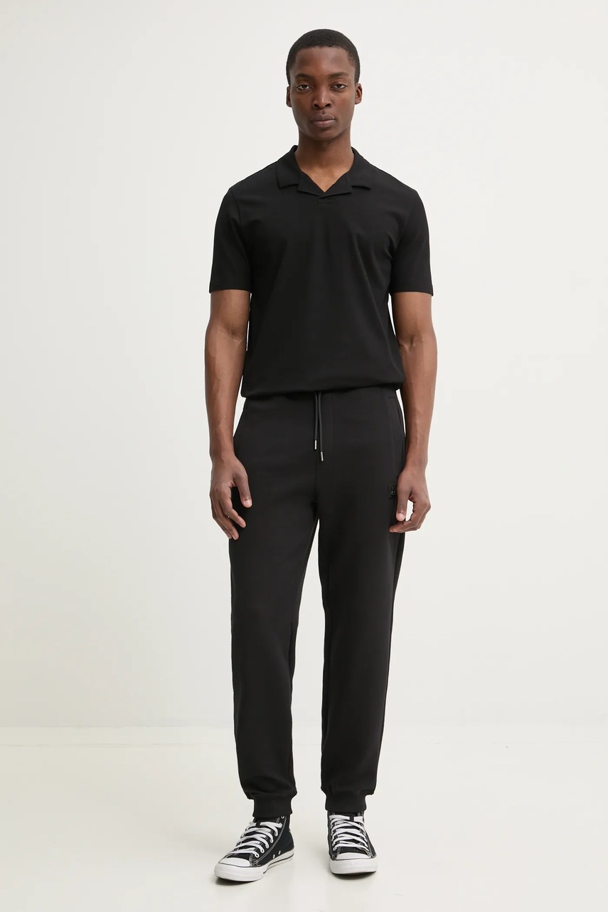 Спортивные штаны HUGO цвет чёрный однотонные 50533695