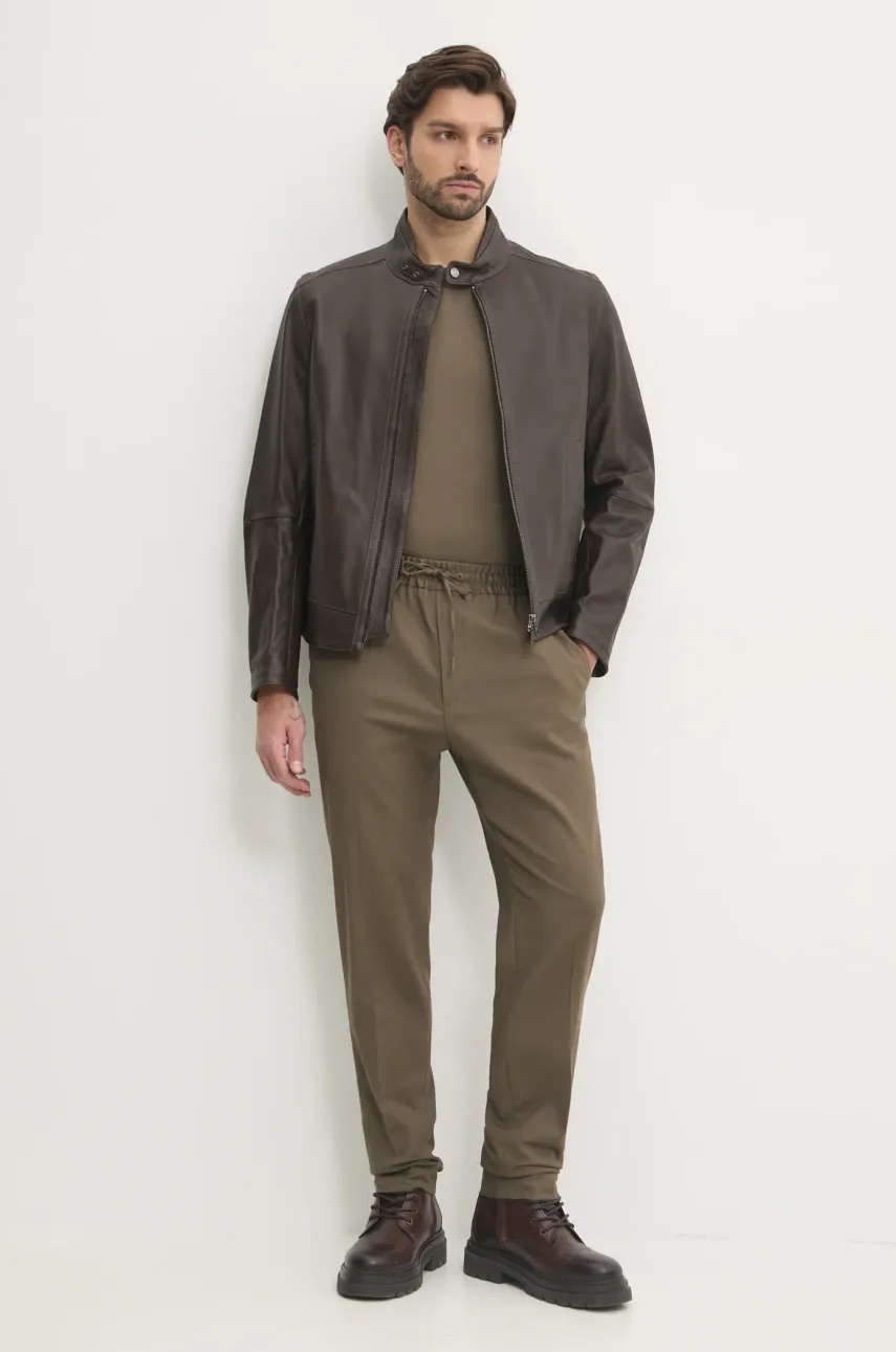 Брюки Calvin Klein мужские цвет зелёный прямые K10K113934 Брюки Calvin Klein мужские цвет зелёный прямые K10K113934