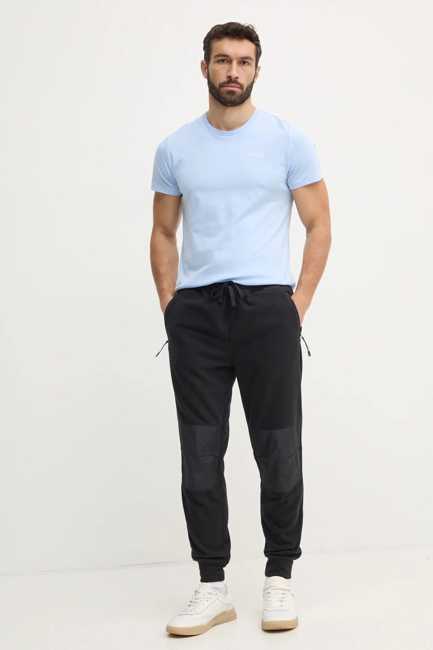 Спортивные штаны Polo Ralph Lauren цвет чёрный однотонные 710958178 Спортивные штаны Polo Ralph Lauren цвет чёрный однотонные 710958178