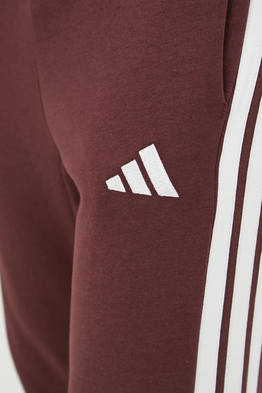 Παντελόνι φόρμας adidas Essentials χρώμα: μπορντό, JD1853 φωτογραφία