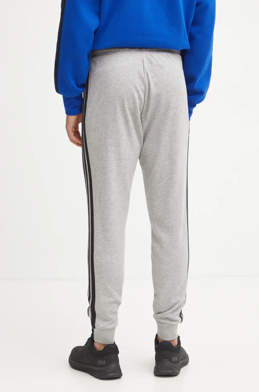 Спортивные штаны adidas Essentials цвет серый меланж JE6346 Спортивные штаны adidas Essentials цвет серый меланж JE6346