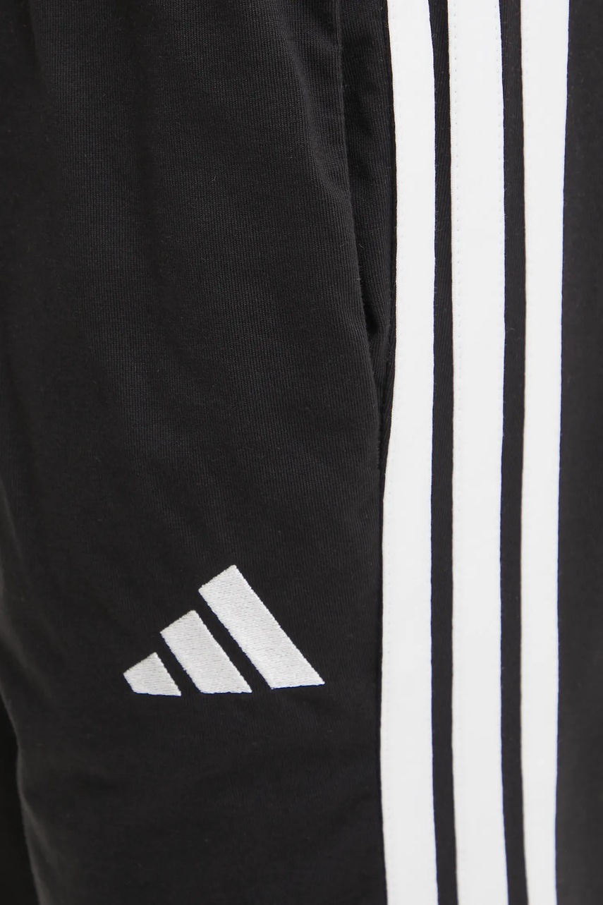 Παντελόνι φόρμας adidas Essentials χρώμα: μαύρο, JE6430 φωτογραφία