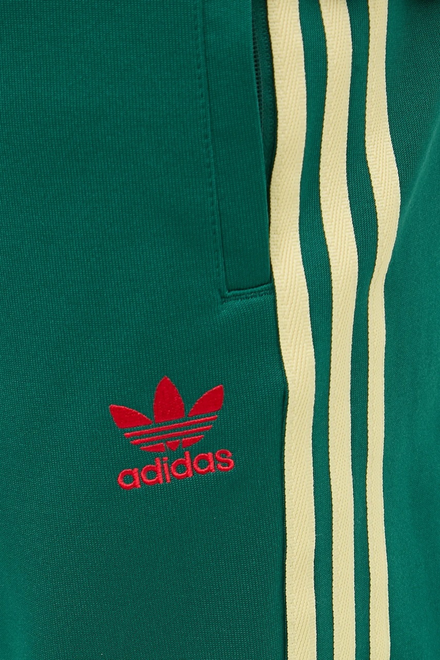Παντελόνι φόρμας adidas Originals SST TP χρώμα: πράσινο, JP1224 φωτογραφία