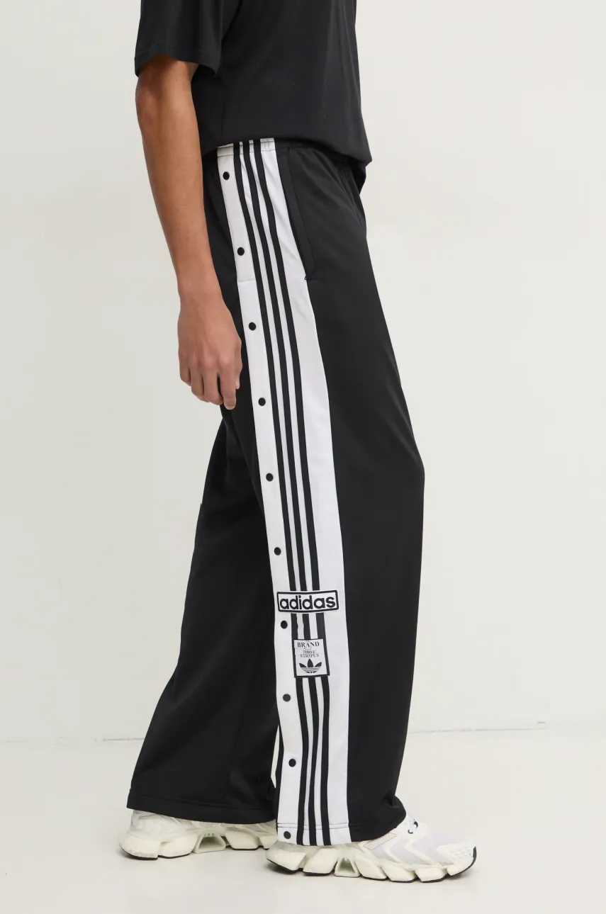 adidas Originals pantaloni Adibreak bărbați, culoarea negru, cu imprimeu, JP3760