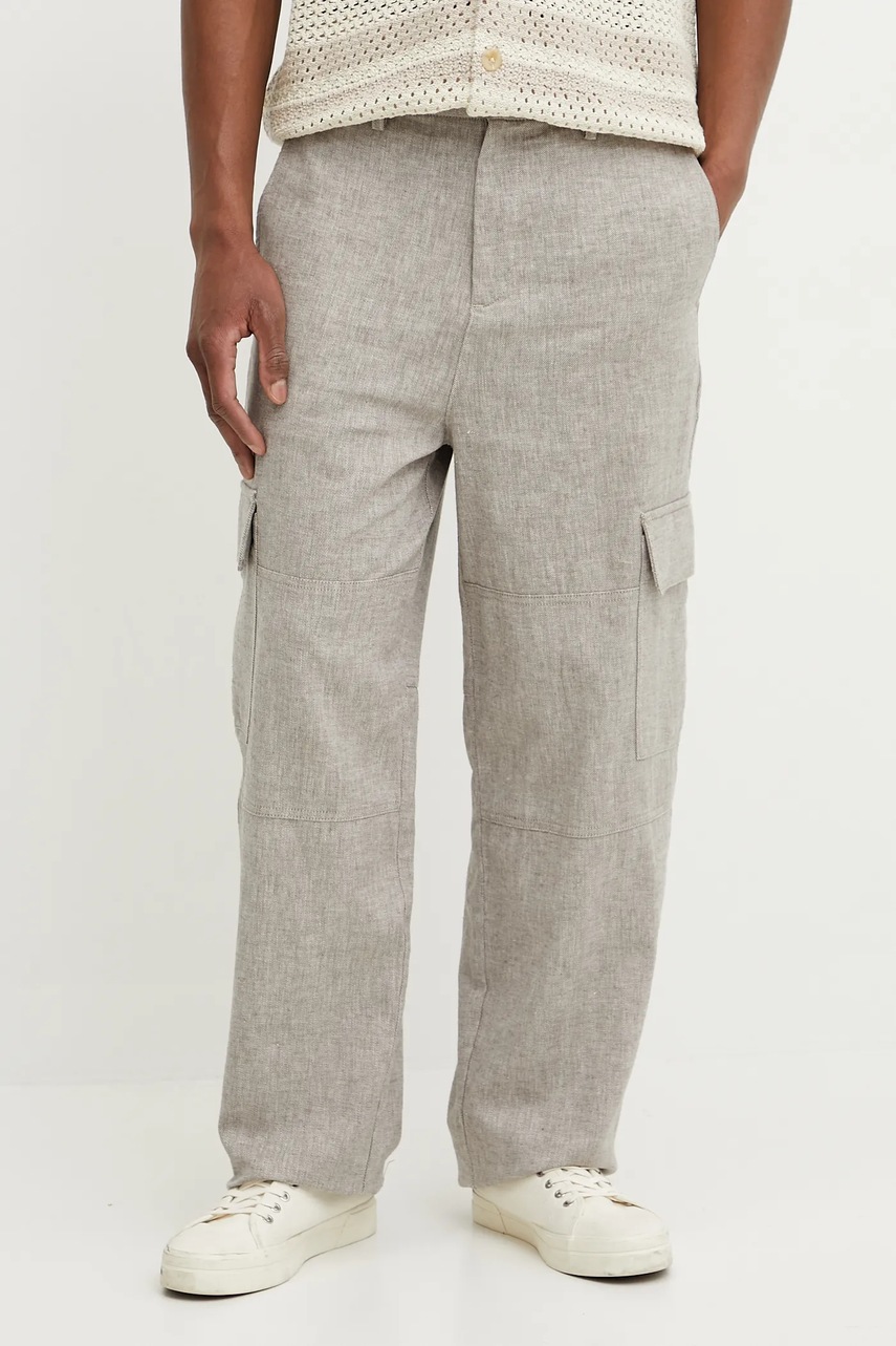 Lněné kalhoty IRO (obrázek 4)