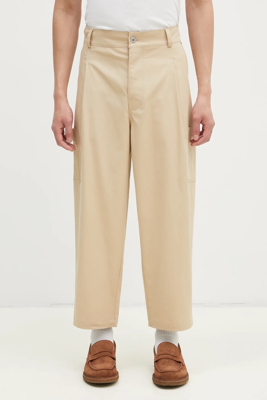 Drôle de Monsieur spodnie Le Pantalon Cropped Twill