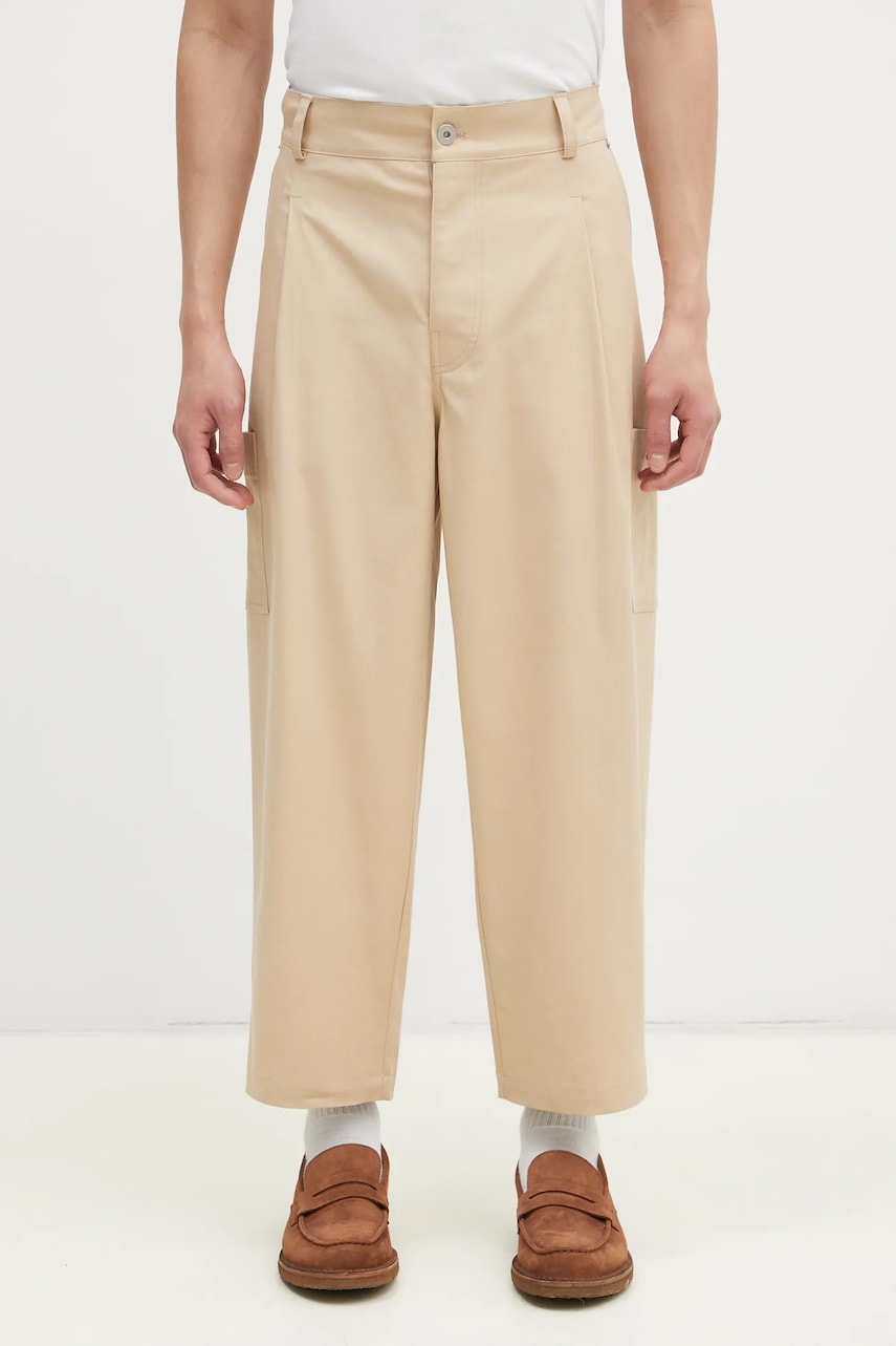 Drôle de Monsieur spodnie Le Pantalon Cropped Twill