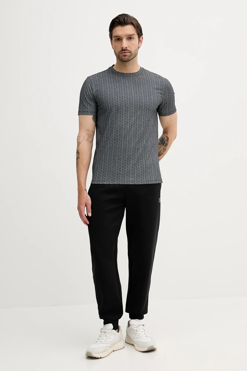 Спортивные штаны Armani Exchange цвет чёрный однотонные XM000744 AF13047