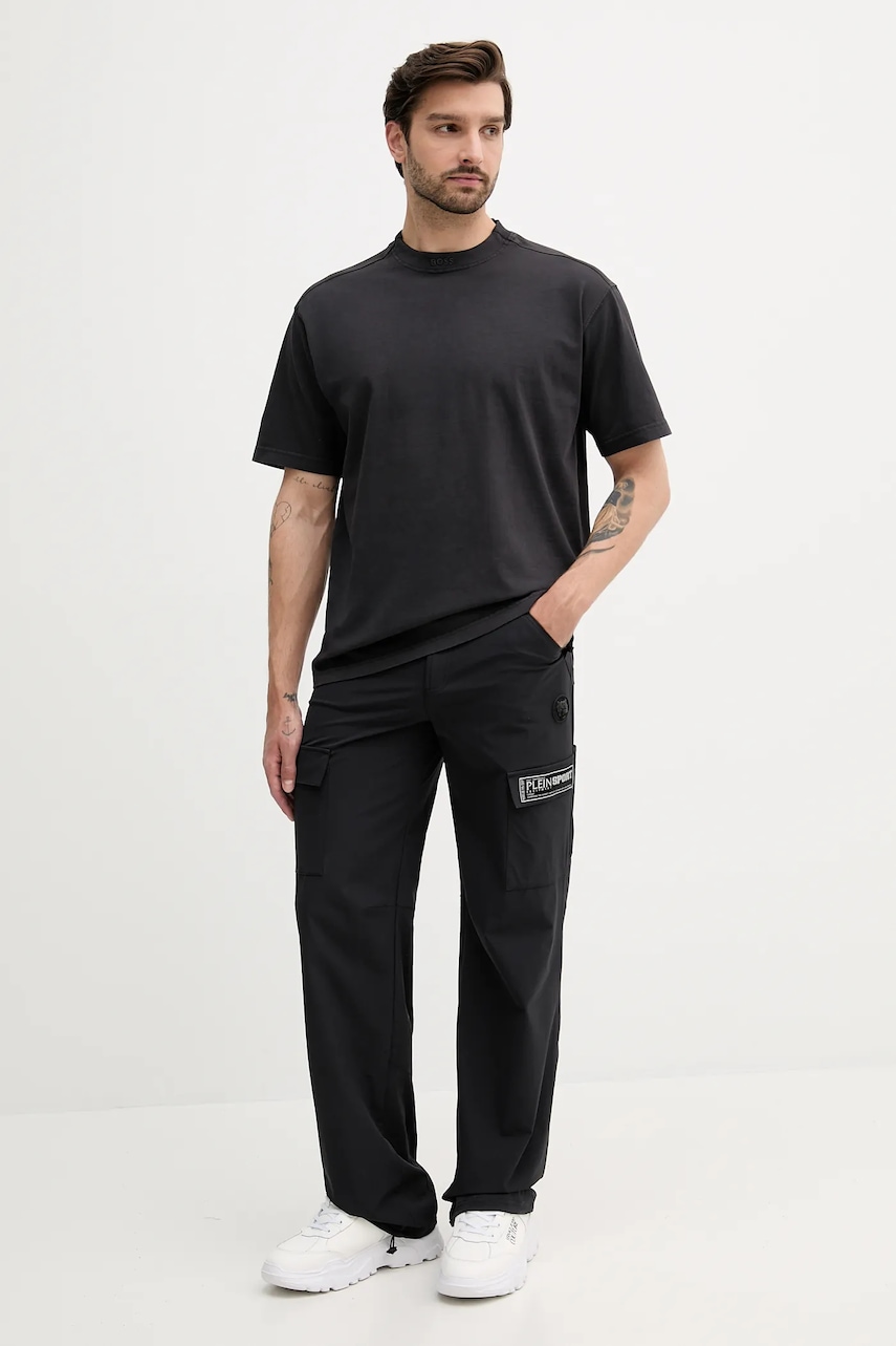 Брюки PLEIN SPORT цвет чёрный прямые SAEC MRT1455 SNY003N Брюки PLEIN SPORT цвет чёрный прямые SAEC MRT1455 SNY003N