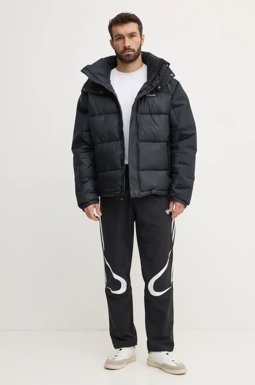 Спортивные штаны adidas Originals Teamgeist цвет чёрный с аппликацией JC6228 Спортивные штаны adidas Originals Teamgeist цвет чёрный с аппликацией JC6228