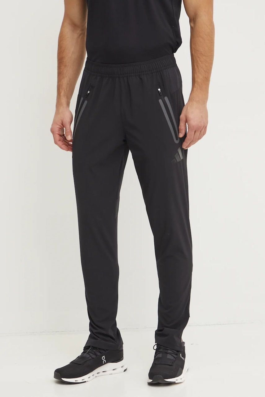 adidas Performance pantaloni de antrenament Tiro culoarea negru, cu imprimeu, JM8886