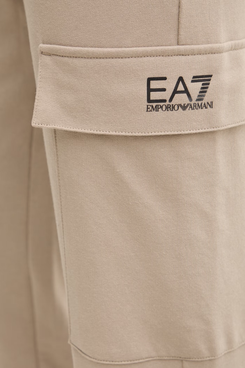 EA7 Emporio Armani teplákové nohavice pánske bavlnené