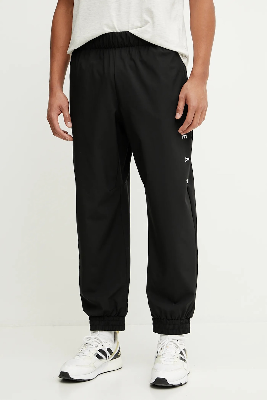 EA7 Emporio Armani pantaloni de trening culoarea negru, cu imprimeu, AF13417.7M000113