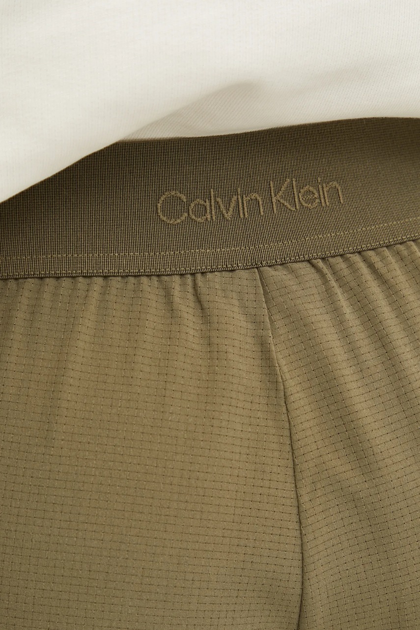 Παντελόνι Calvin Klein Performance χρώμα: πράσινο, LVGMS5P651 φωτογραφία