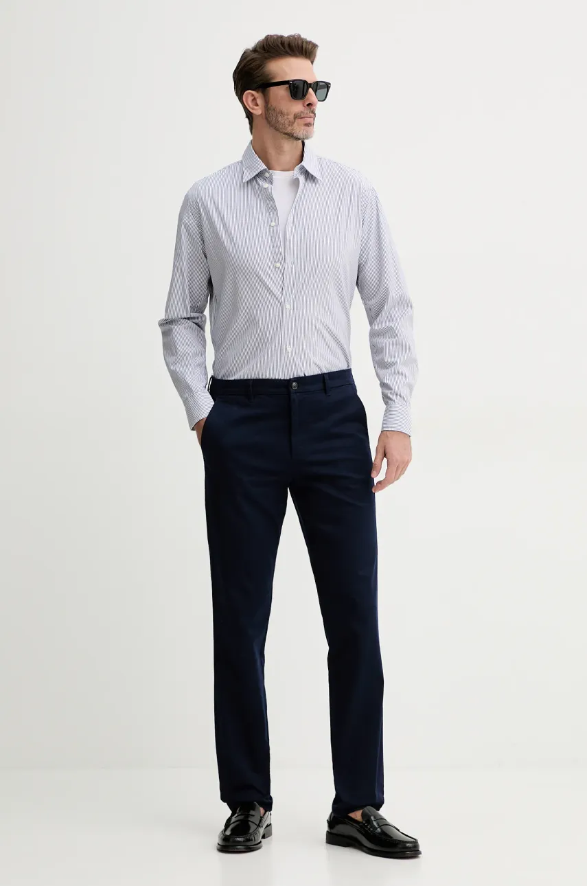 Брюки United Colors of Benetton мужские цвет синий прямые 4FN2UF04P Брюки United Colors of Benetton мужские цвет синий прямые 4FN2UF04P