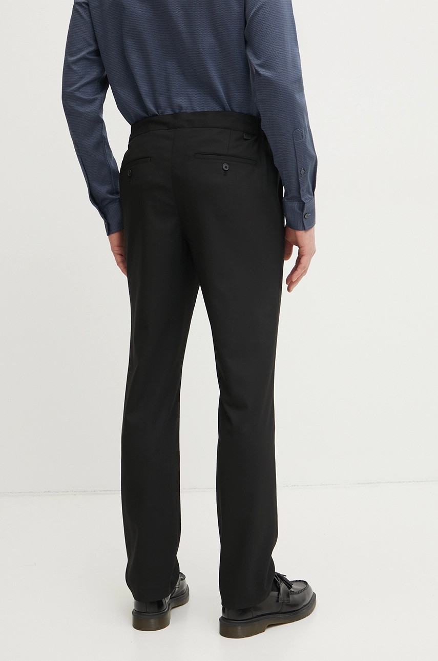 Michael Kors nadrág férfi, fekete, chino, CF4303TENP termék 2. képe
