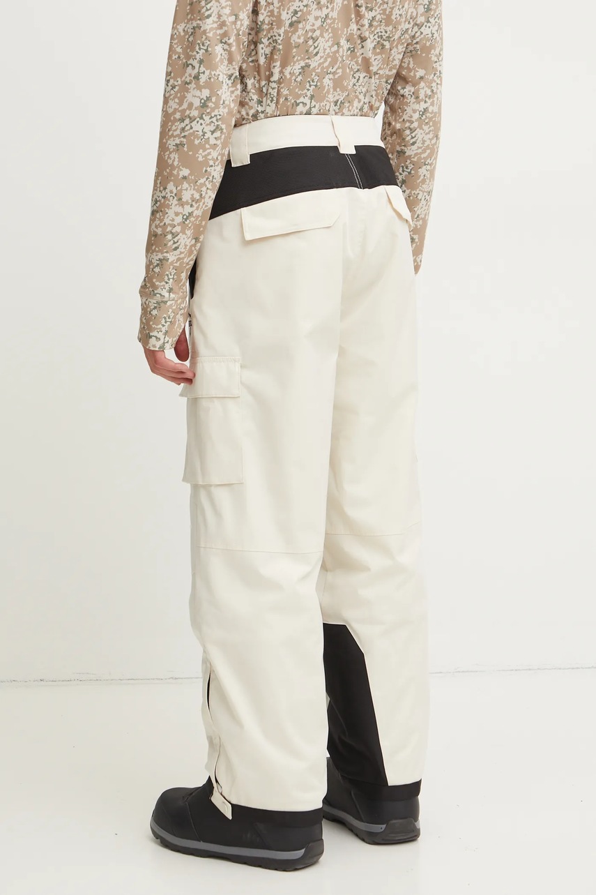 Παντελόνι σκι Guess χρώμα: μπεζ, M4PB59 WH0K0 φωτογραφία