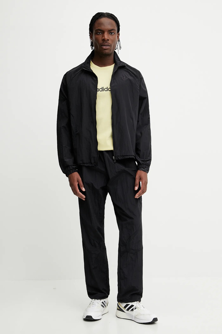 Спортивные штаны adidas Originals цвет чёрный прямая JC6225