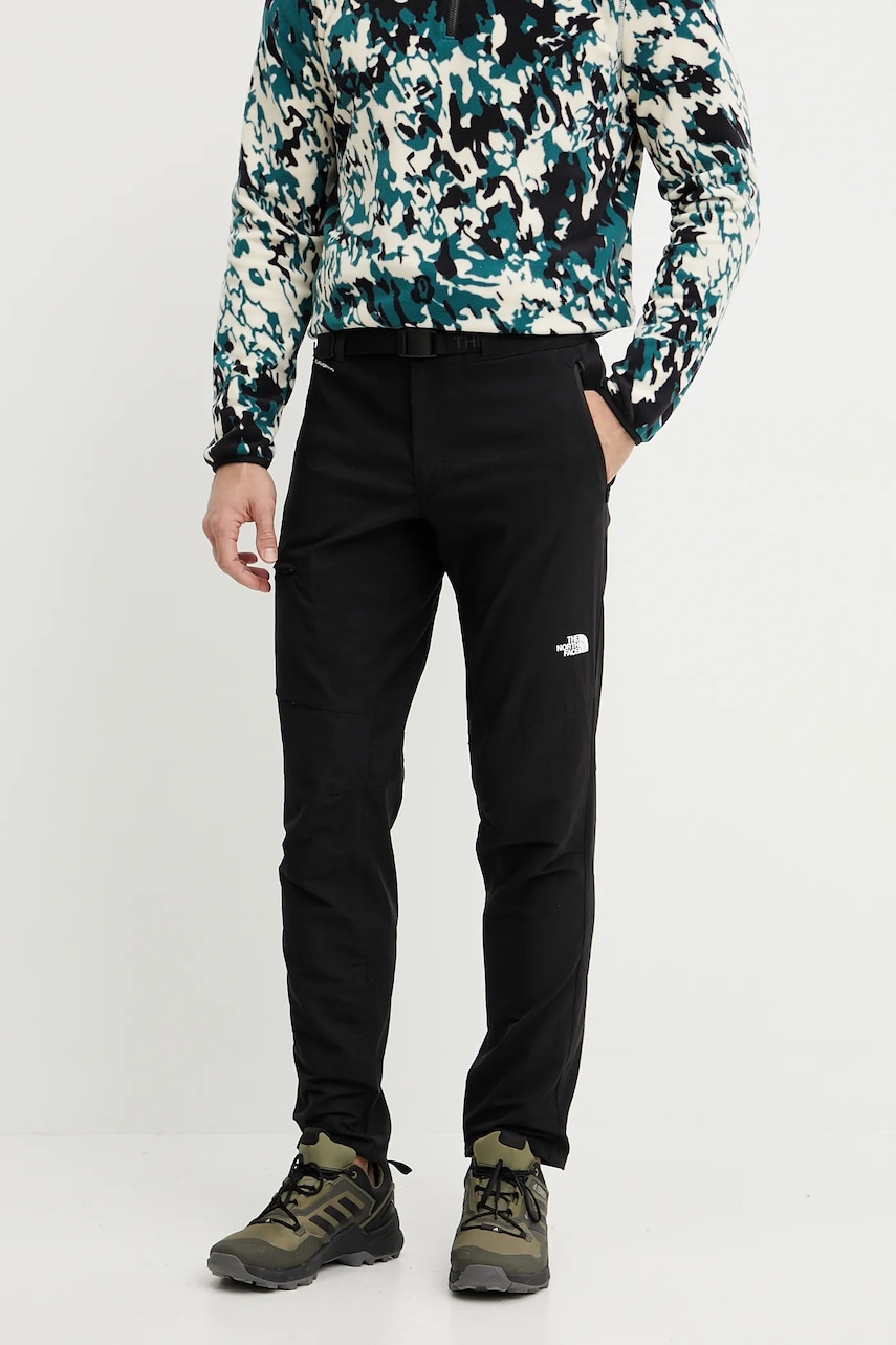 The North Face pantaloni de exterior Lightning culoarea negru, NF0A495N4H01