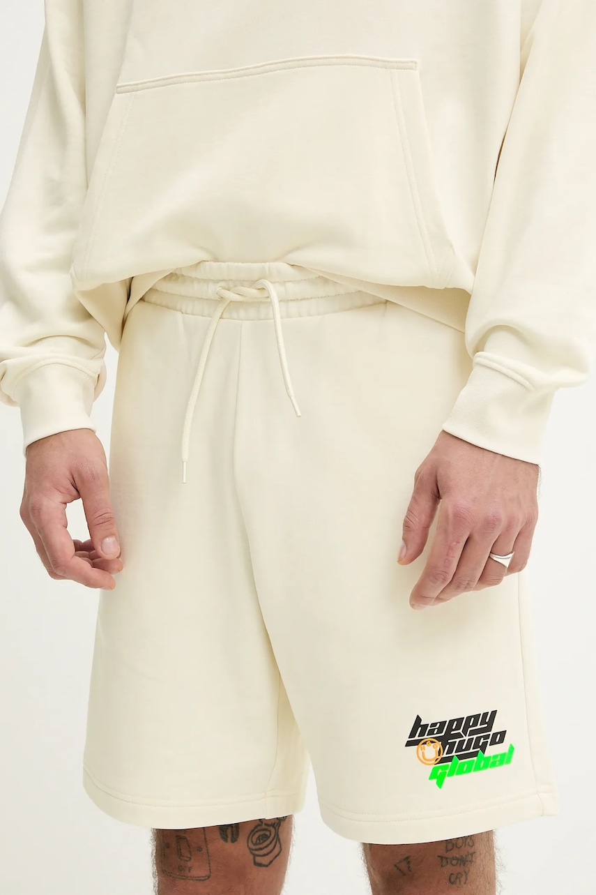 Βαμβακερό σορτσάκι Hugo Blue