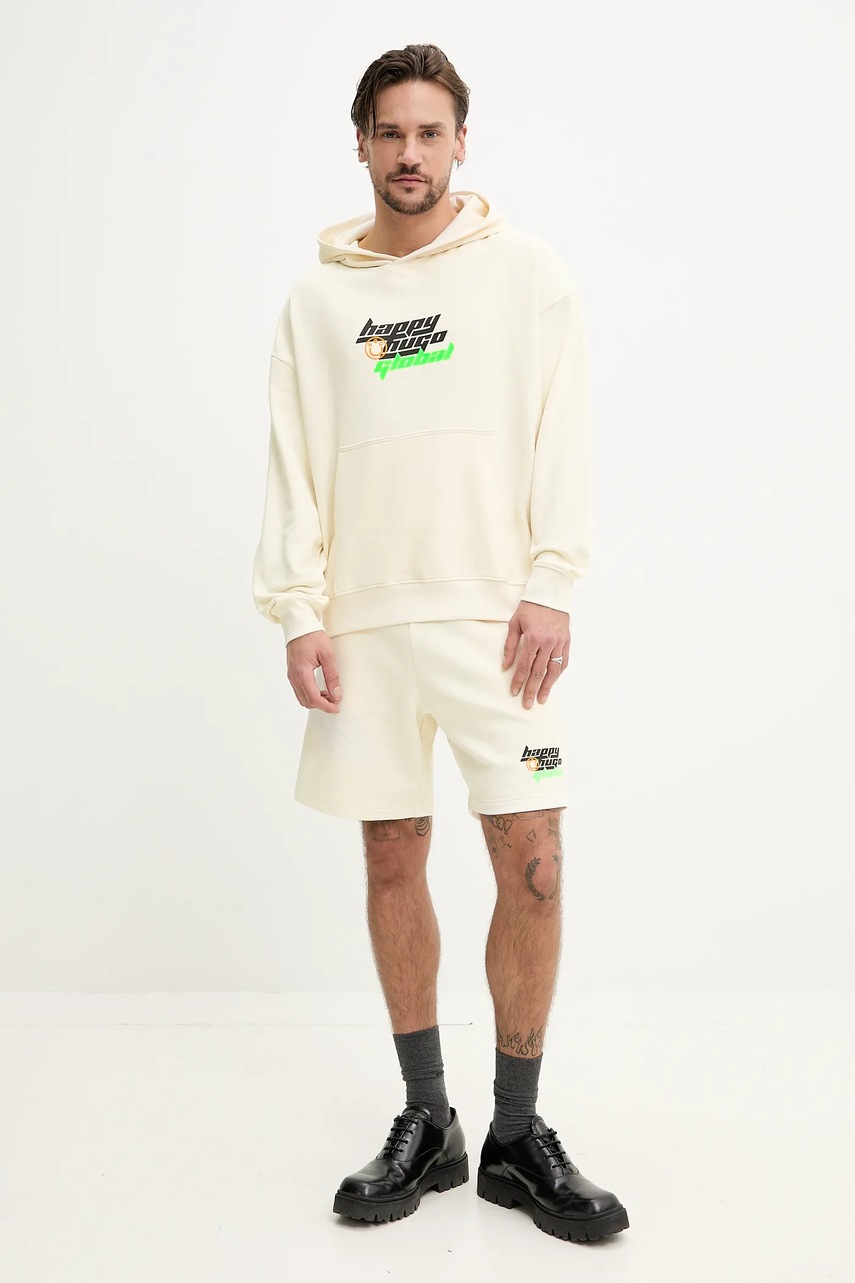 Βαμβακερό σορτσάκι Hugo Blue φωτογραφία