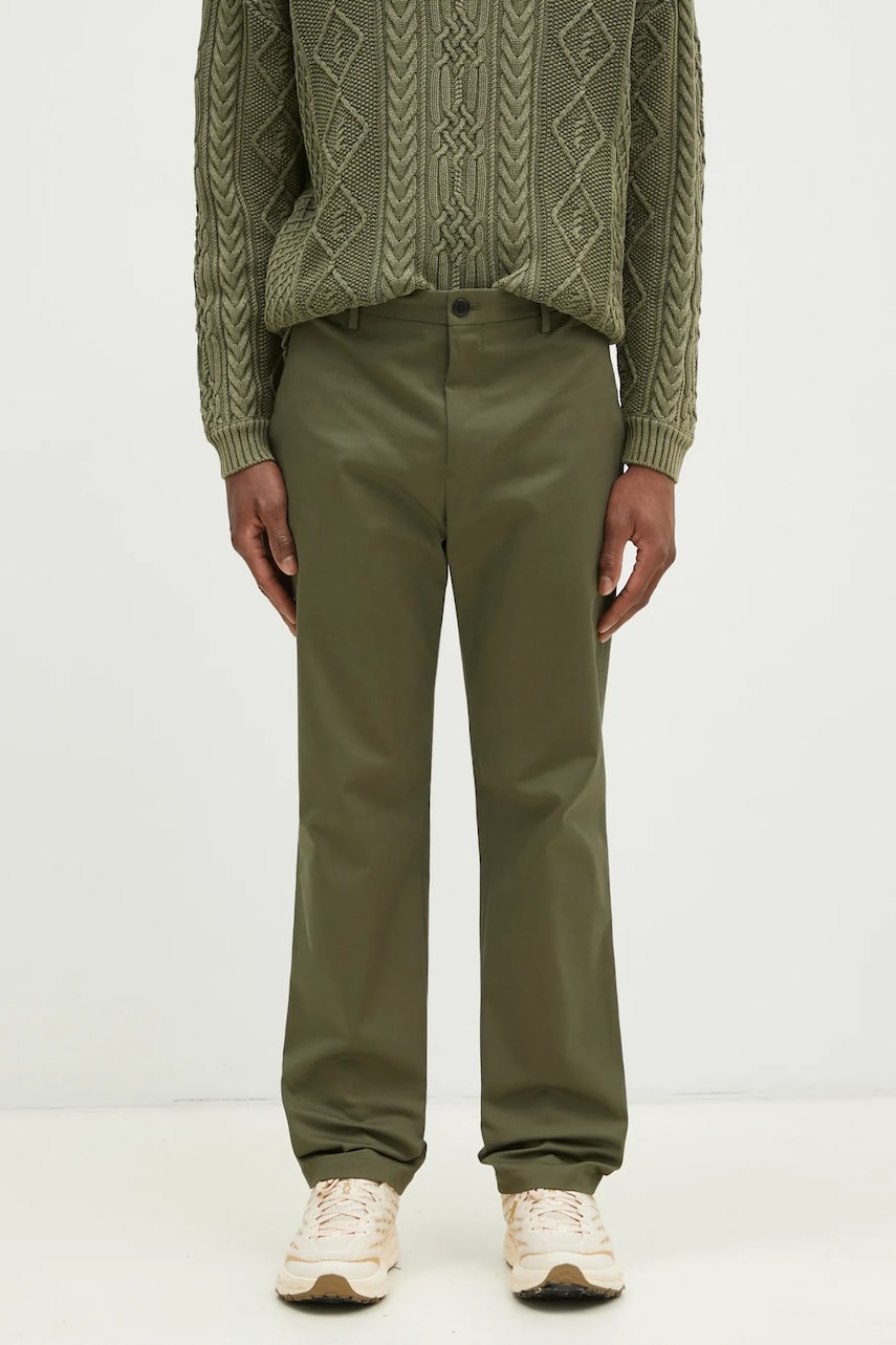 Paul Smith pantaloni bărbați, culoarea verde, mulata, M1R-055Z-N01934