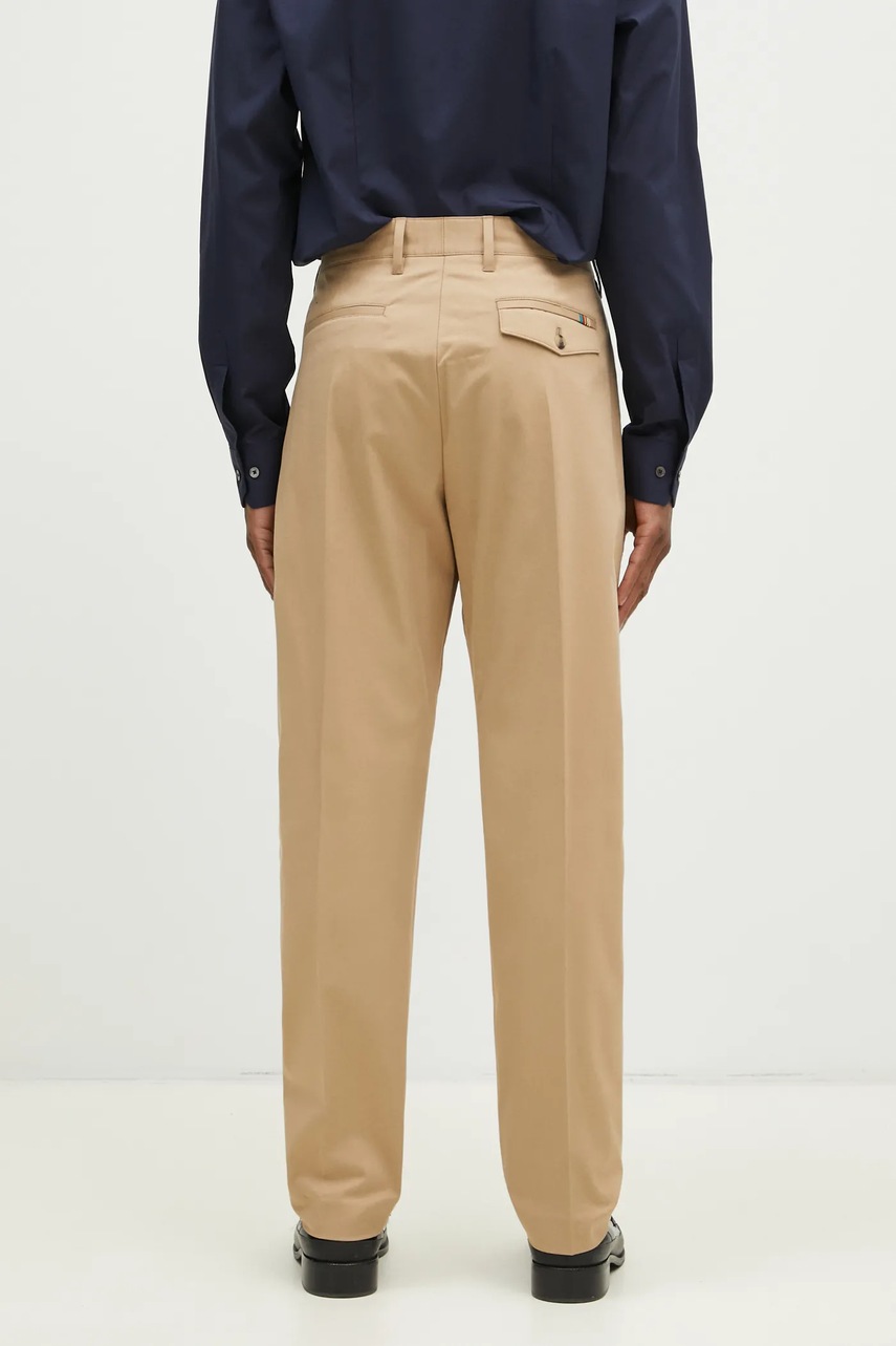 Paul Smith nadrág férfi, bézs, testhezálló, M1R-408Z-P01934 termék 2. képe