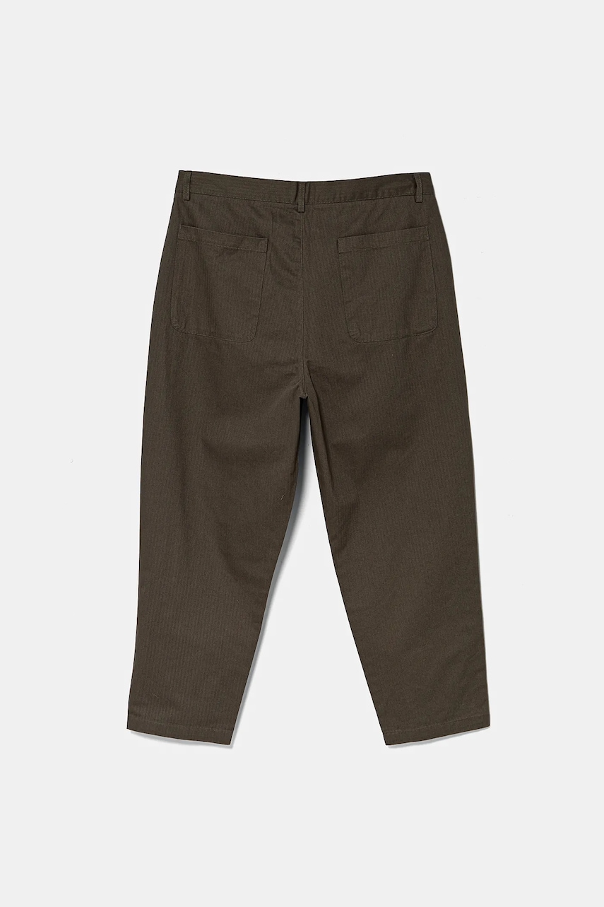 Хлопковые брюки Barbour Bayview Herringbone Trouser мужские цвет зелёный фасон chinos MTR0765 Хлопковые брюки Barbour Bayview Herringbone Trouser мужские цвет зелёный фасон chinos MTR0765