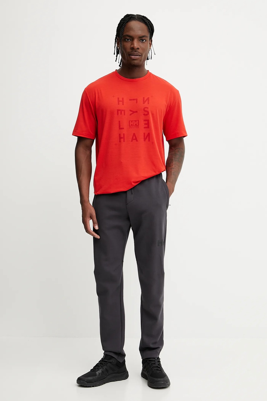 Спортивные штаны Helly Hansen HP TECH цвет серый меланж 34499