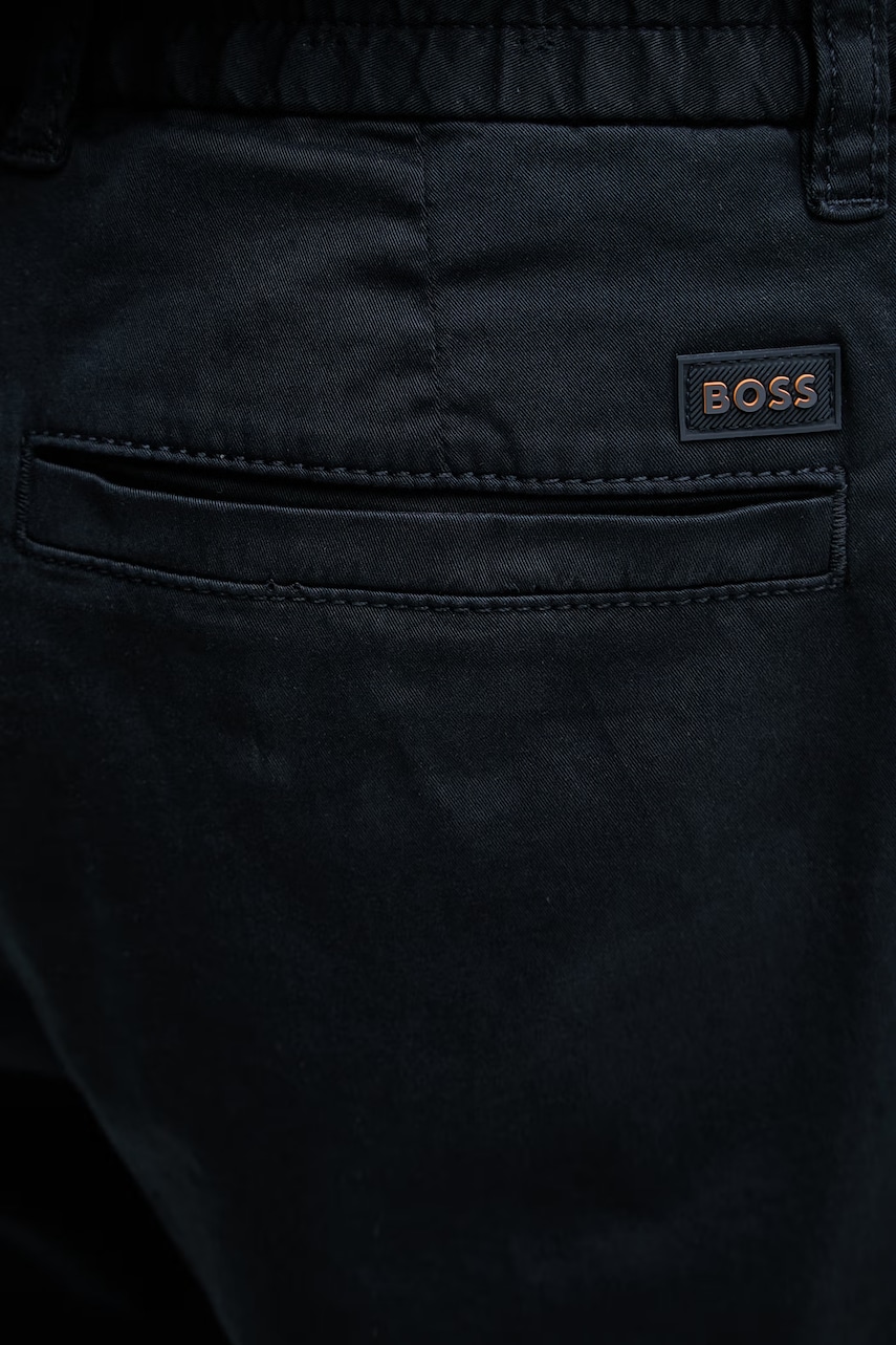 BOSS Orange šortky chino pánske bavlnené s elastanom