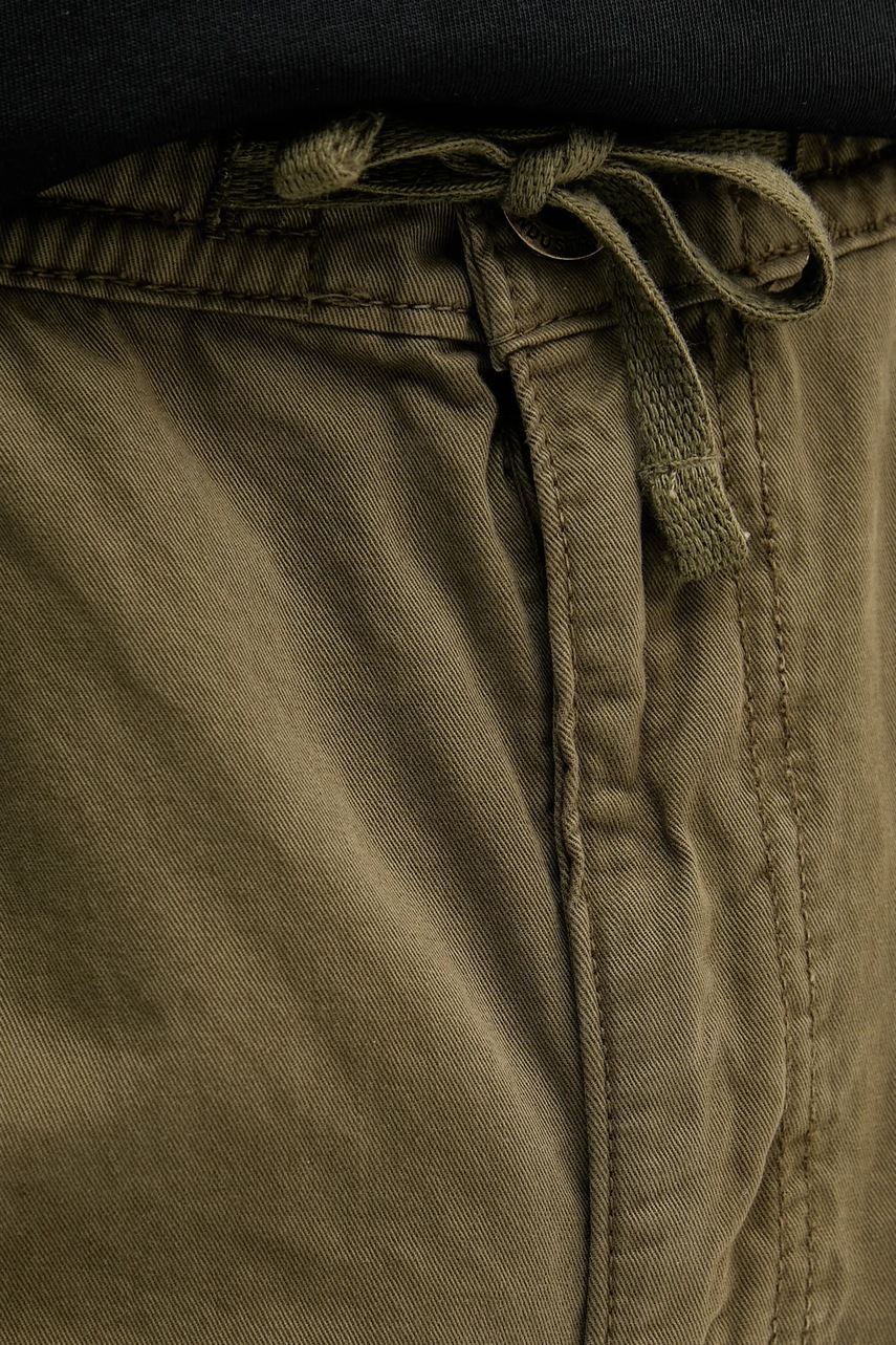 Βαμβακερό παντελόνι Alpha Industries Basic Cotton Pants χρώμα: πράσινο, 156214 φωτογραφία