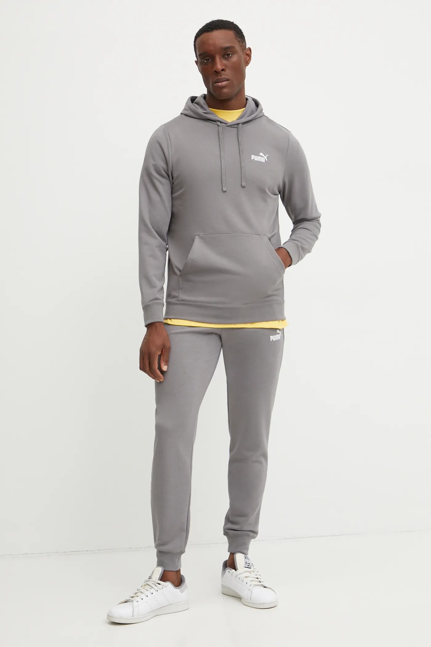 Спортивные штаны Puma цвет серый с аппликацией 682609 Спортивные штаны Puma цвет серый с аппликацией 682609