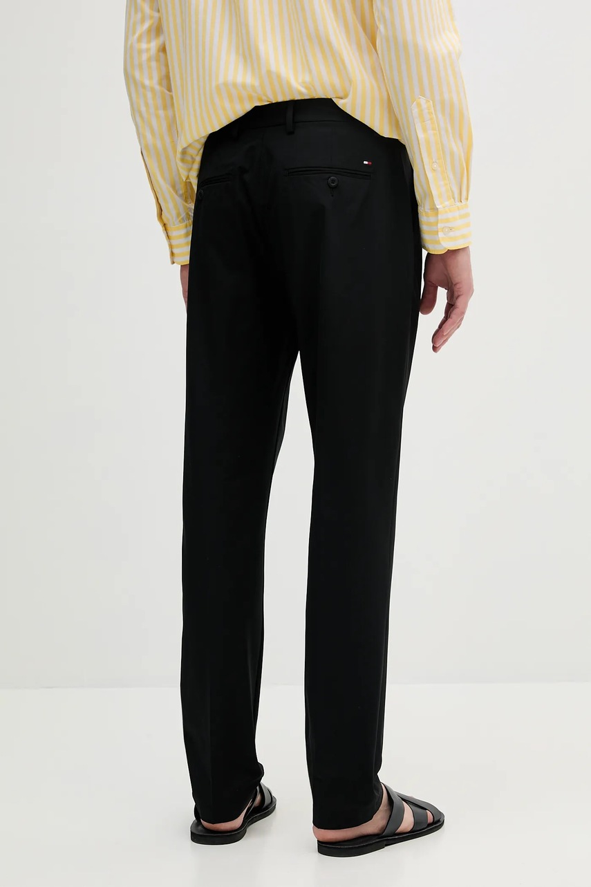 Tommy Hilfiger nadrág fekete, egyenes, MW0MW39317 termék 2. képe