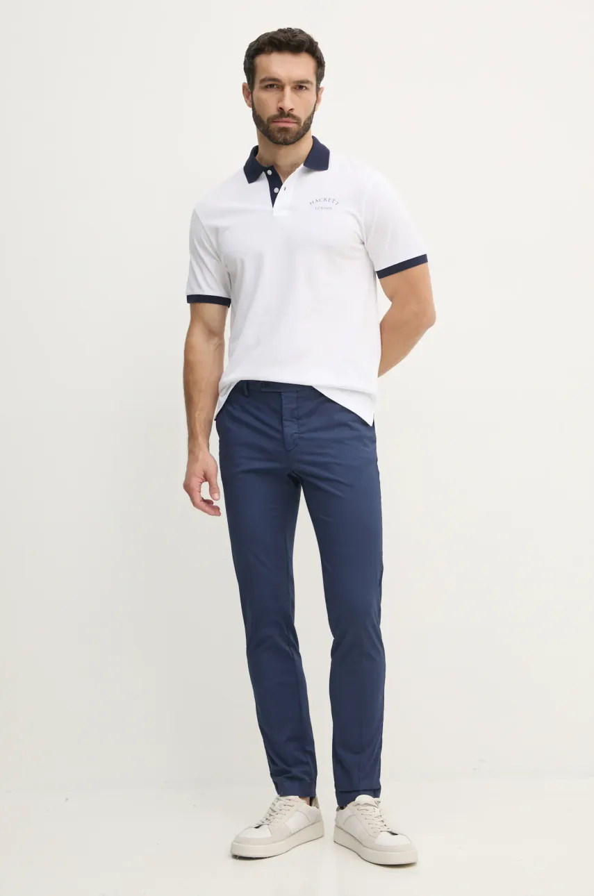 Брюки Hackett London мужские цвет синий фасон chinos HM212694R Брюки Hackett London мужские цвет синий фасон chinos HM212694R