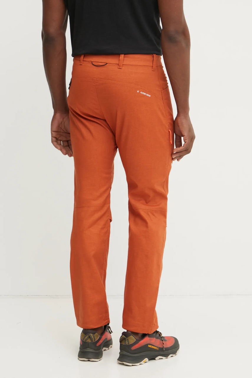 Παντελόνι εξωτερικού χώρου Salewa Agner Hemp χρώμα: πορτοκαλί, 00.0000029074 φωτογραφία