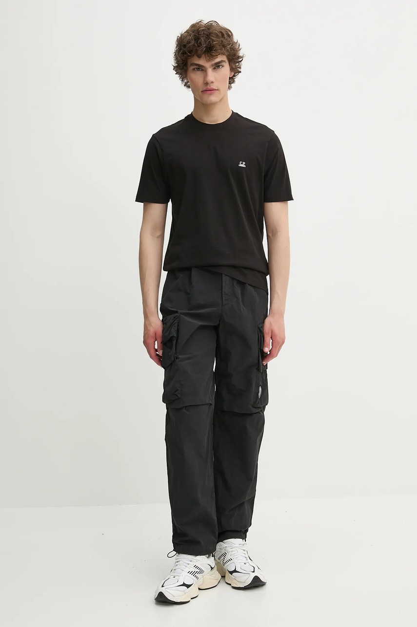 Брюки C.P. Company цвет чёрный прямые 18CMPA170A005991G