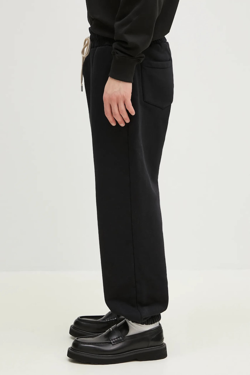 Хлопковые спортивные штаны MKI MIYUKI ZOKU 800 Gsm Superweight Cuffed Joggers мужские цвет чёрный однотонные 800.GSM.SUPERW.CBL Хлопковые спортивные штаны MKI MIYUKI ZOKU 800 Gsm Superweight Cuffed Joggers мужские цвет чёрный однотонные 800.GSM.SUPERW.CBL