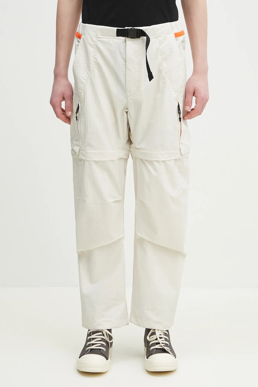 Napapijri pantaloni M-Tusco barbati, culoarea bej, drept, NP0A4IDTN1J1