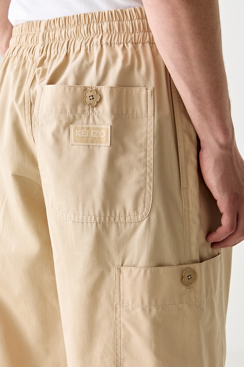 Kenzo spodnie cargo bawełniane męskie (zdjęcie 4)