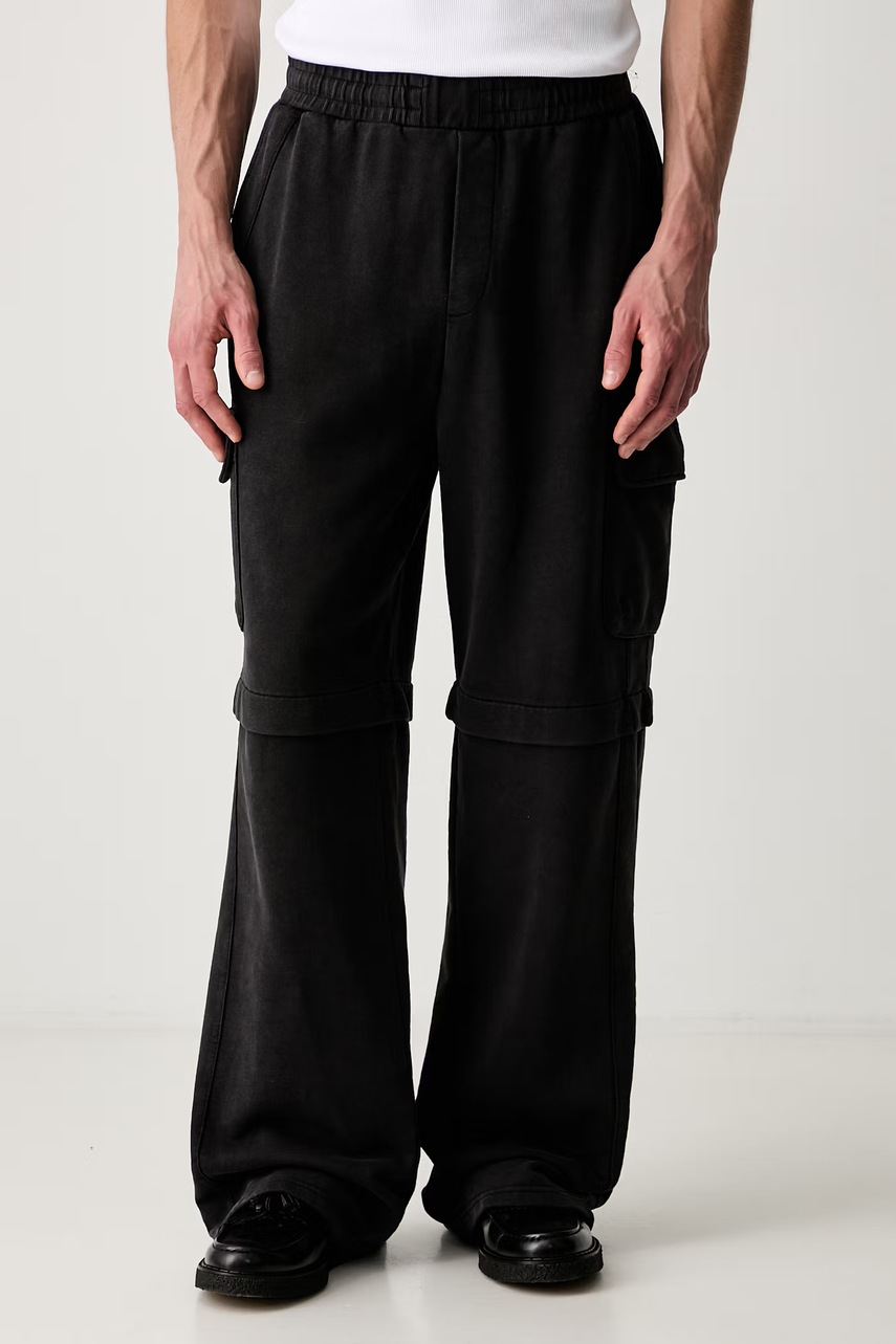 Daily Paper pantaloni de trening din bumbac Garment Wash Pants