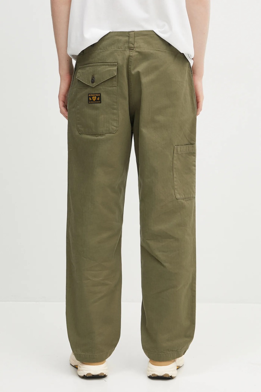 Human Made spodnie bawełniane Straight Cargo Pants (zdjęcie 3)