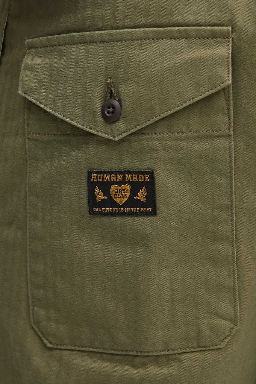 Human Made spodnie bawełniane Straight Cargo Pants (zdjęcie 4)