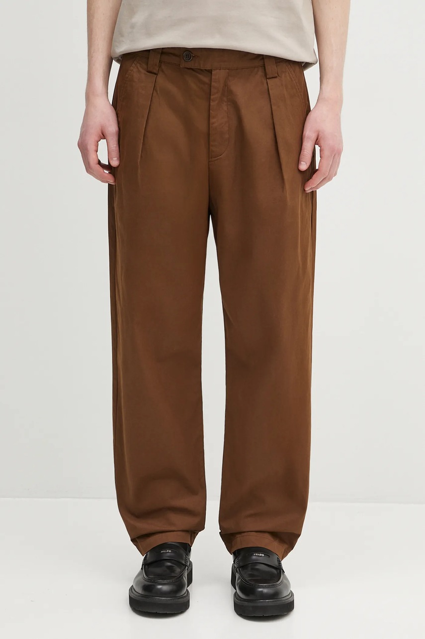 A.P.C. pantaloni de bumbac Pantalon Renato