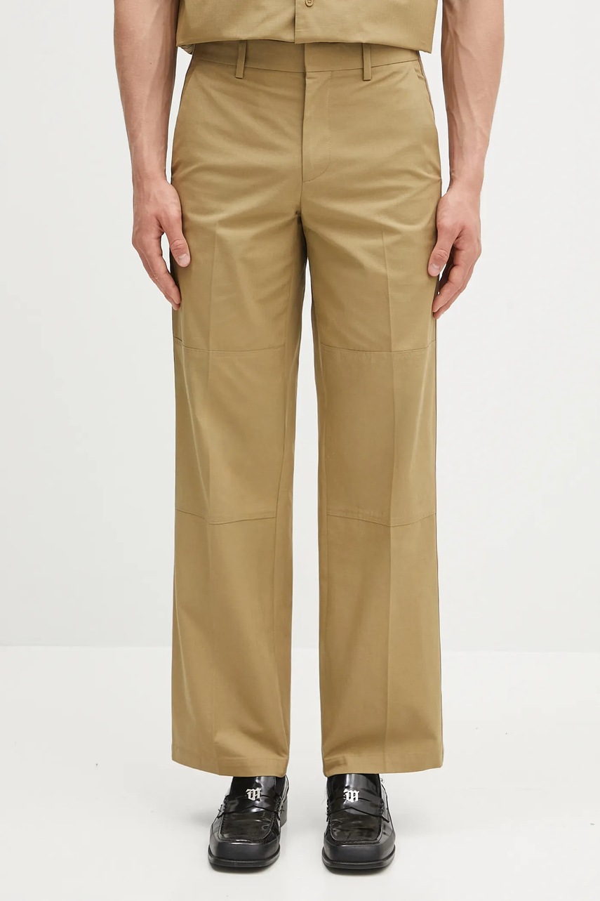 Helmut Lang spodnie bawełniane FIELD.CARPENTER.COMP