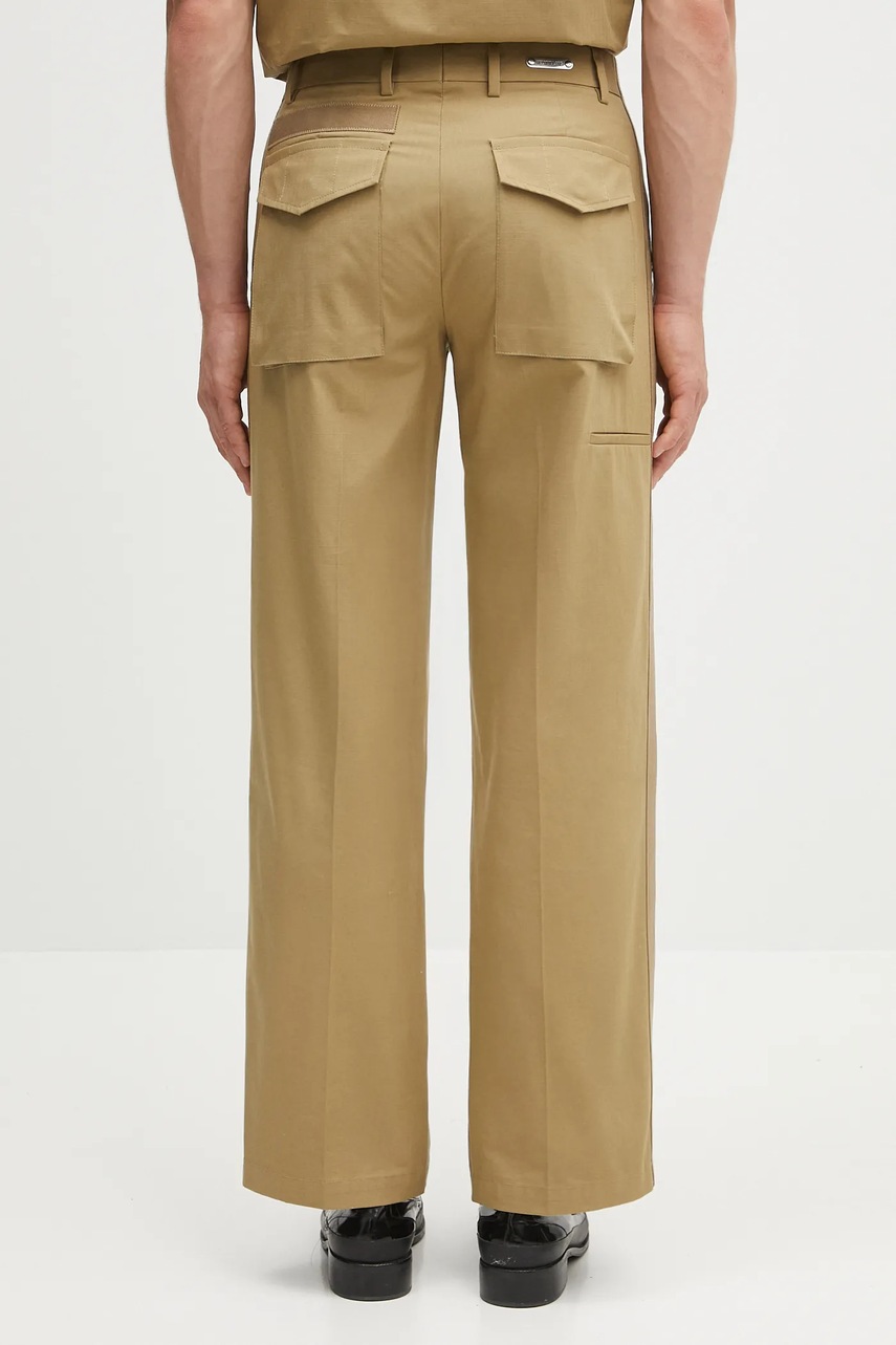 Helmut Lang spodnie bawełniane FIELD.CARPENTER.COMP (zdjęcie 3)