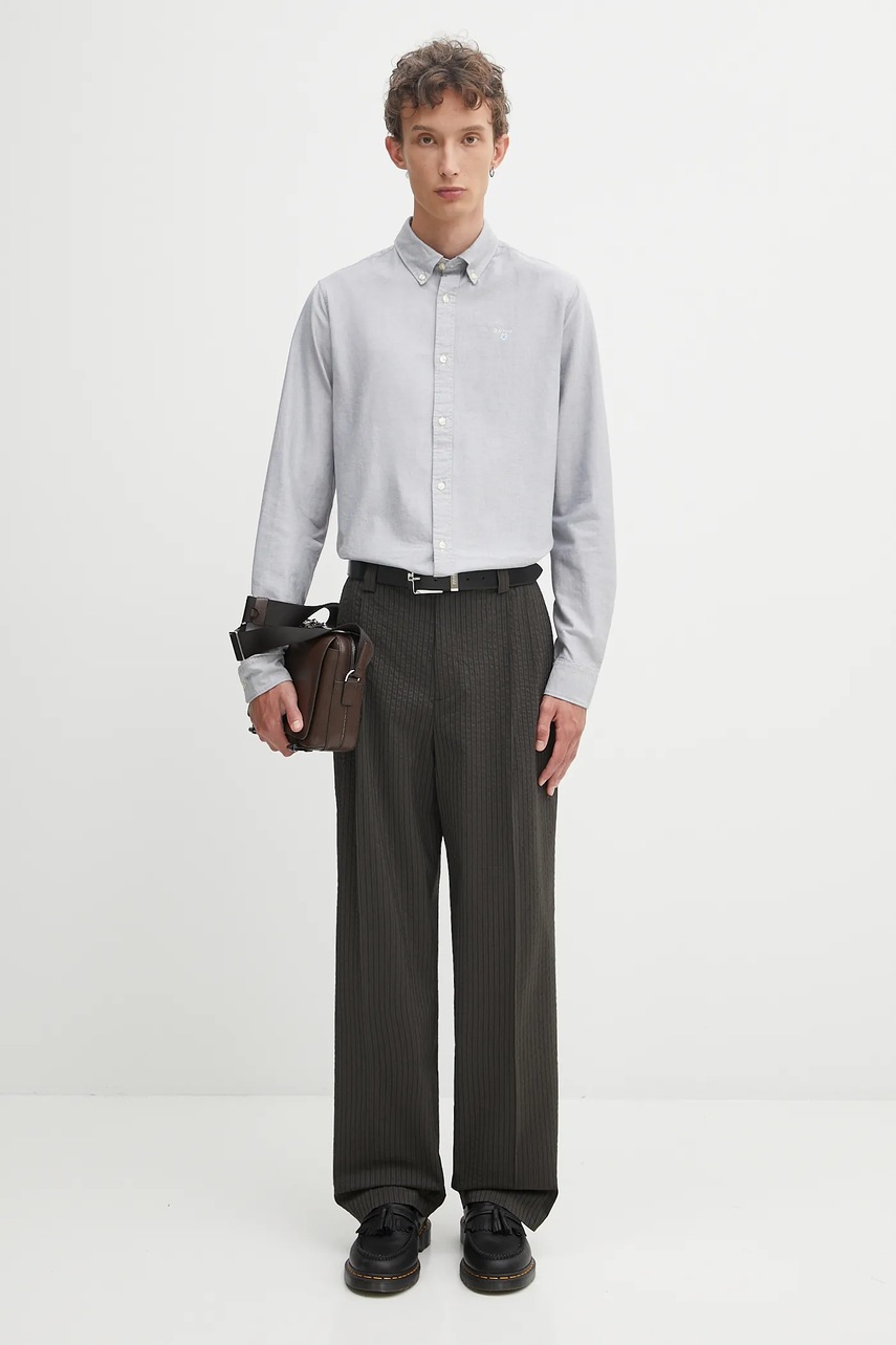 Maison Kitsuné spodnie Relaxed Pleated (zdjęcie 5)