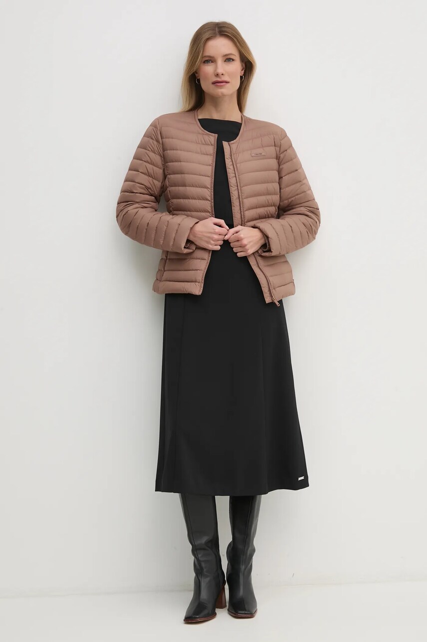 Платье Calvin Klein цвет чёрный midi расклешённое K20K207893 Платье Calvin Klein цвет чёрный midi расклешённое K20K207893