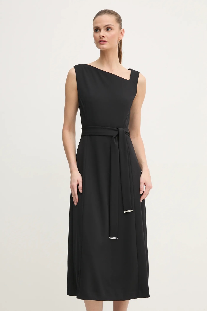 Сукня Calvin Klein колір чорний mini розкльошена K20K207895