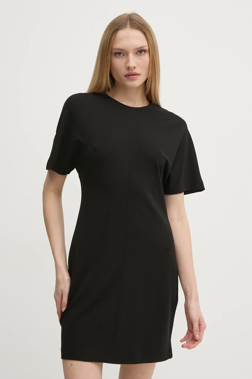 Платье Calvin Klein цвет чёрный mini прямое K20K207910 Платье Calvin Klein цвет чёрный mini прямое K20K207910