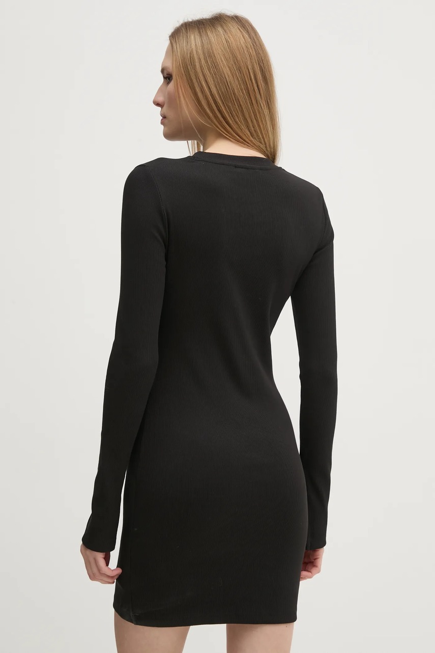 Сукня Calvin Klein Jeans колір чорний mini облягаюча J20J225112
